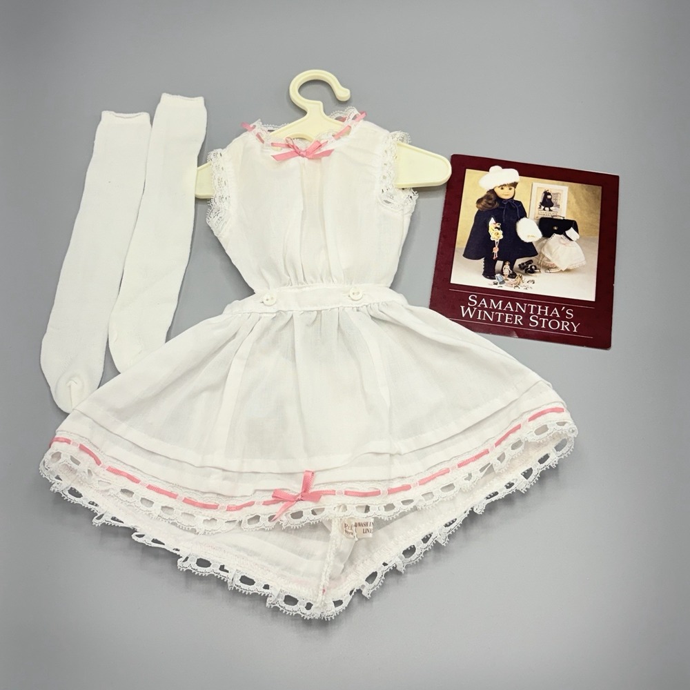 Pleasant Co American Girl Samantha's Lacy Whites Set